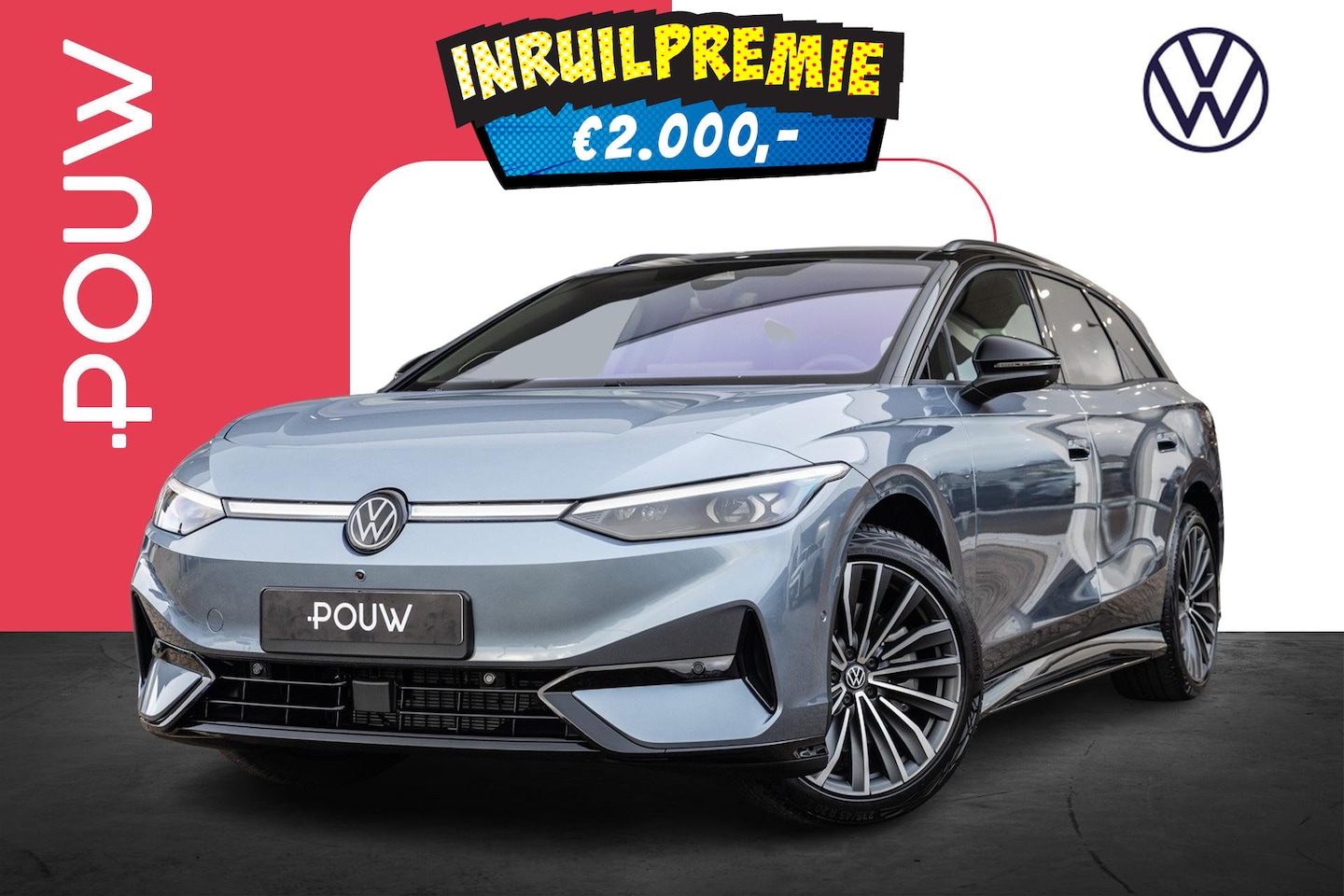 Volkswagen ID.7 Tourer - 286pk Pro Limited Edition 77 kWh | Trekhaak Inklapbaar | LMV 20'' - AutoWereld.nl
