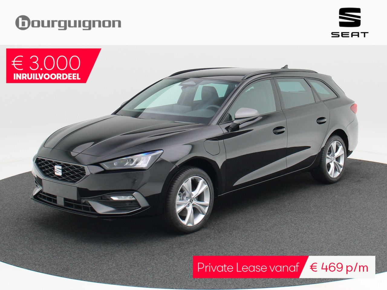 SEAT Leon Sportstourer - FR Business 1.5 TSI eHybrid PHEV 204pk | Trekhaak | Keyless | Stoelverwarming | Achteruitr - AutoWereld.nl