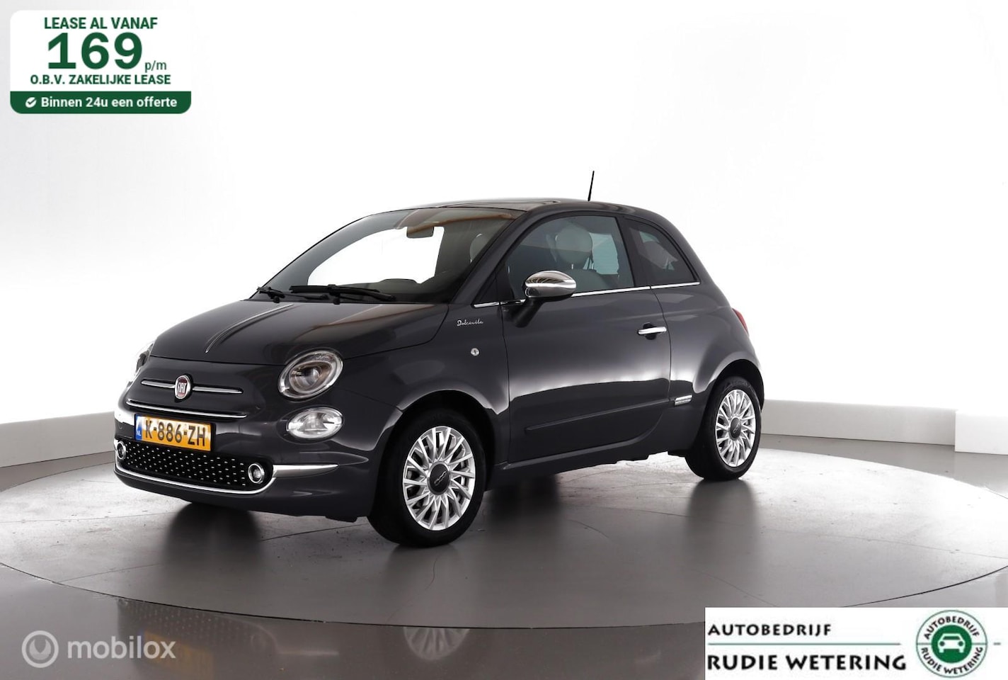 Fiat 500 - 1.0 Hybrid Dolcevita Comfort-, Style- & Tech Plus Pakket - AutoWereld.nl