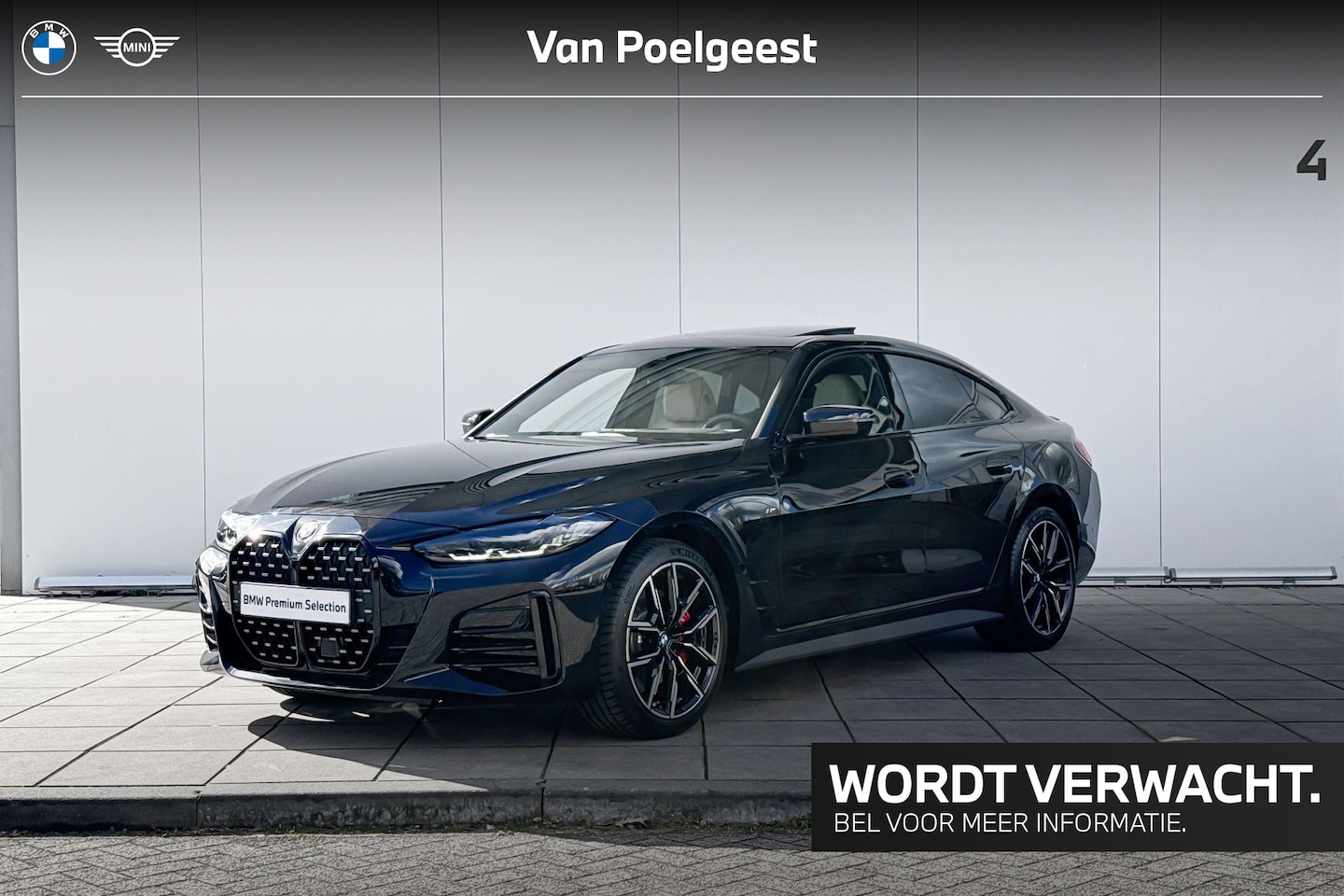 BMW 4-serie Gran Coupé - 420i High Executive M Sportpakket Pro / Harman Kardon / Glazen Schuifdak / Comfort Access - AutoWereld.nl