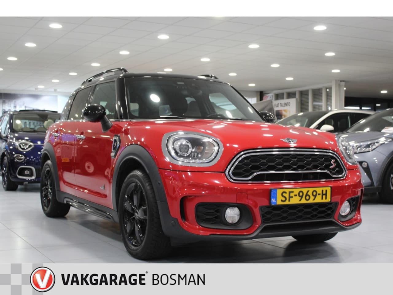 MINI Countryman - Mini 2.0 Co.S ALL4 Chili/LEDER/PANO/CAMERA - AutoWereld.nl