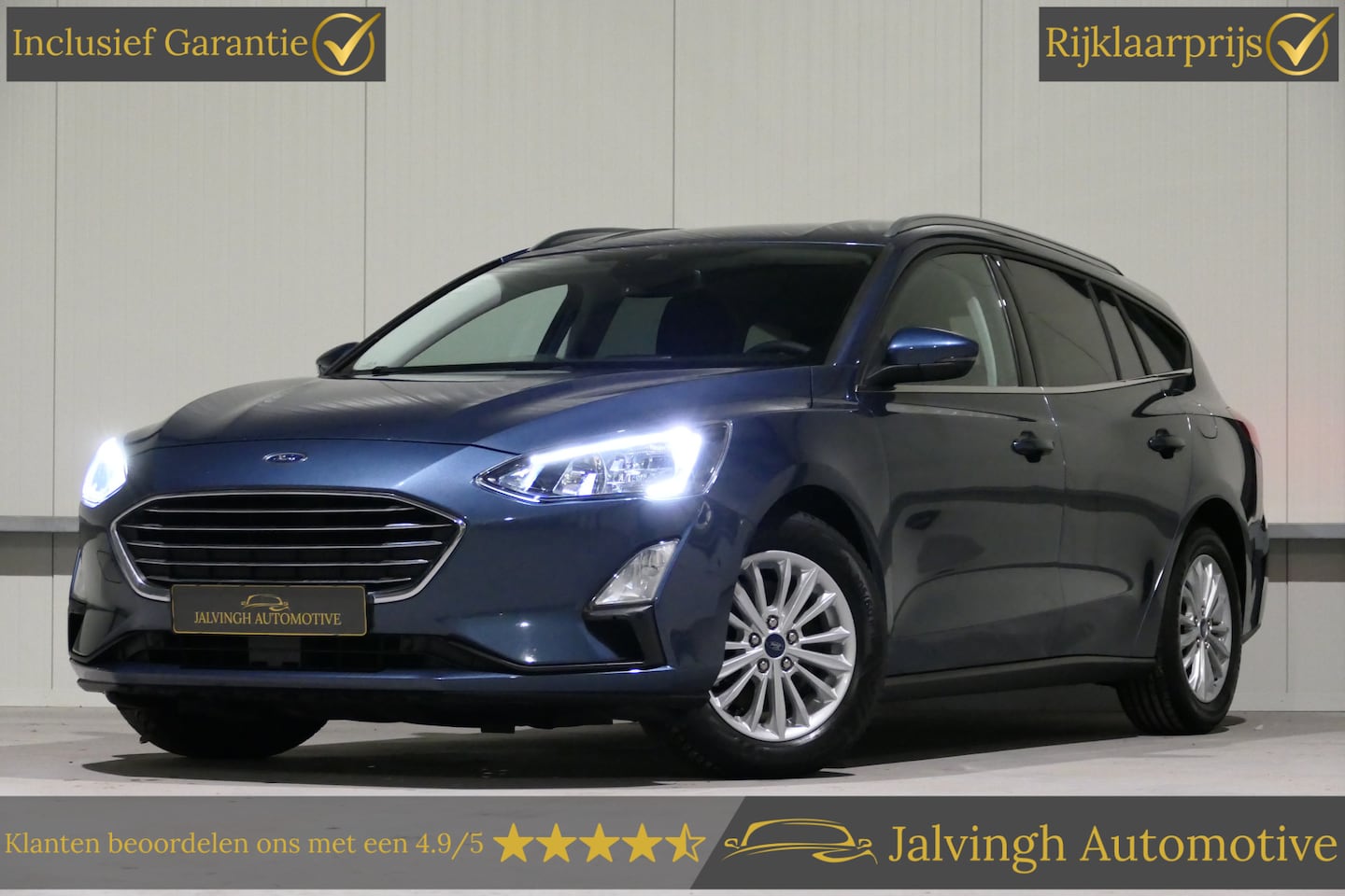 Ford Focus Wagon - 1.0 EcoBoost Hybrid Titanium X Business |1e EIG!|PDC|Camera|Clima! - AutoWereld.nl