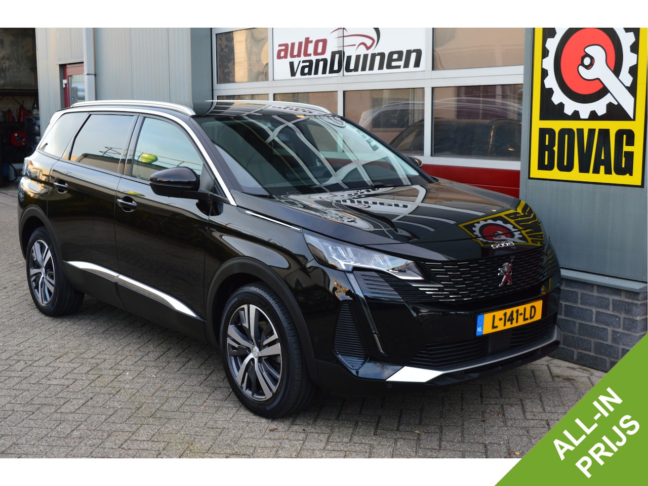 Peugeot 5008 - 1.2 PureTech Blue Lease Allure O.a: Afn. Haak, PDC, Camera, Stoelverw, Carplay, Etc. All-i - AutoWereld.nl