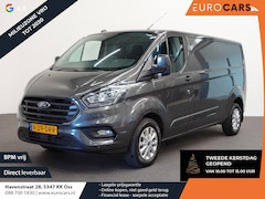 Ford Transit Custom - 300 2.0 TDCI 130pk L2H1 Trend Automaat Airco Navigatie Cruise control Camera Parkeersensor