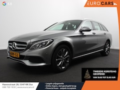 Mercedes-Benz C-klasse Estate - 180 Ambition Automaat | Climate control | Leder | Navigatie | Lichtmetalen velgen | Parkse