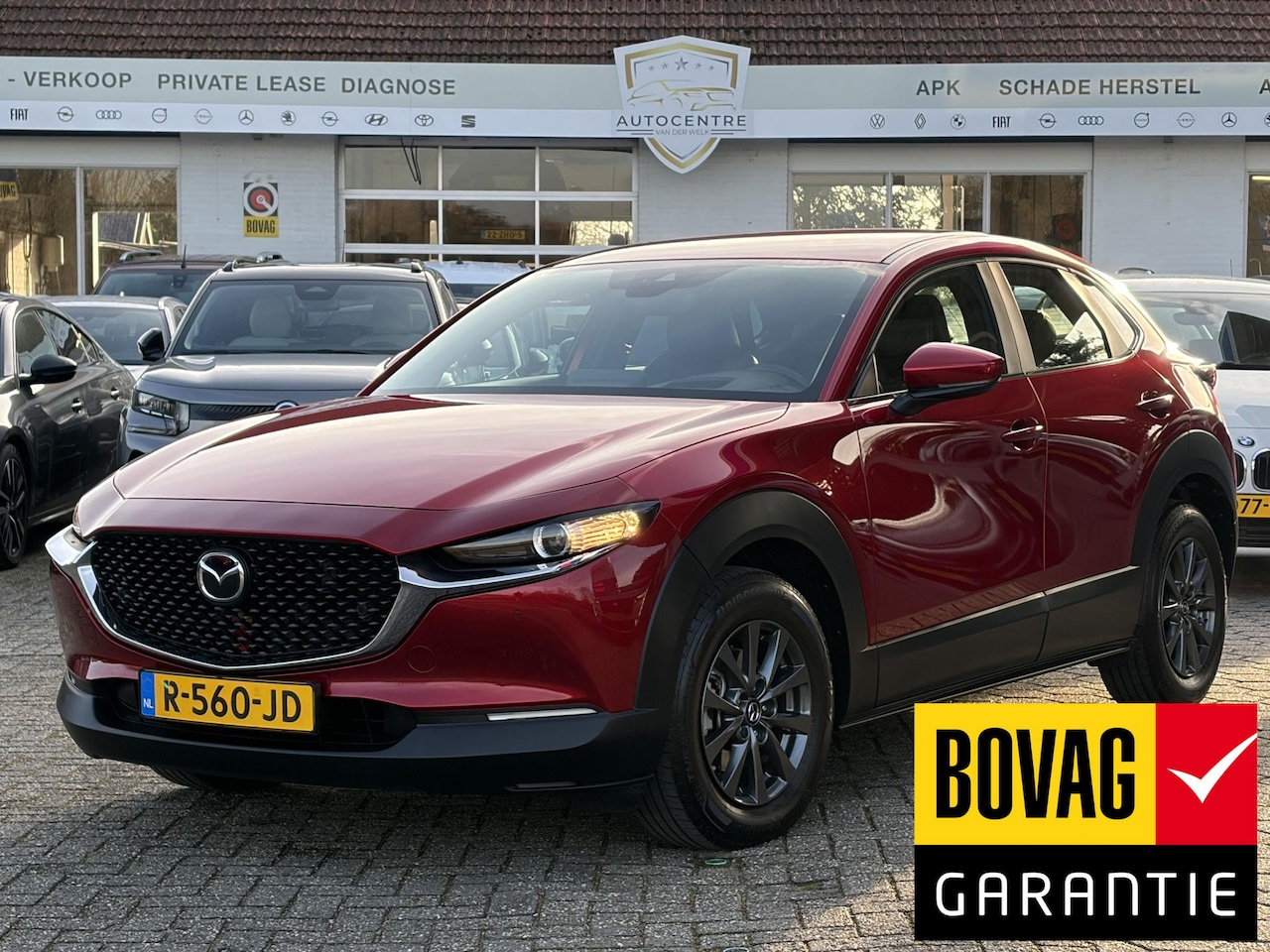 Mazda CX-30 - 2.0 e-SkyActiv-G M Hybrid Comfort TREKHAAK | CAMERA | LEER | NAVI | KLIMA | BOVAG !! - AutoWereld.nl