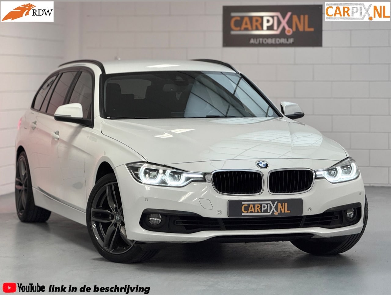 BMW 3-serie Touring - 320i 2017 Facelift, LED, Leder, 18" - AutoWereld.nl