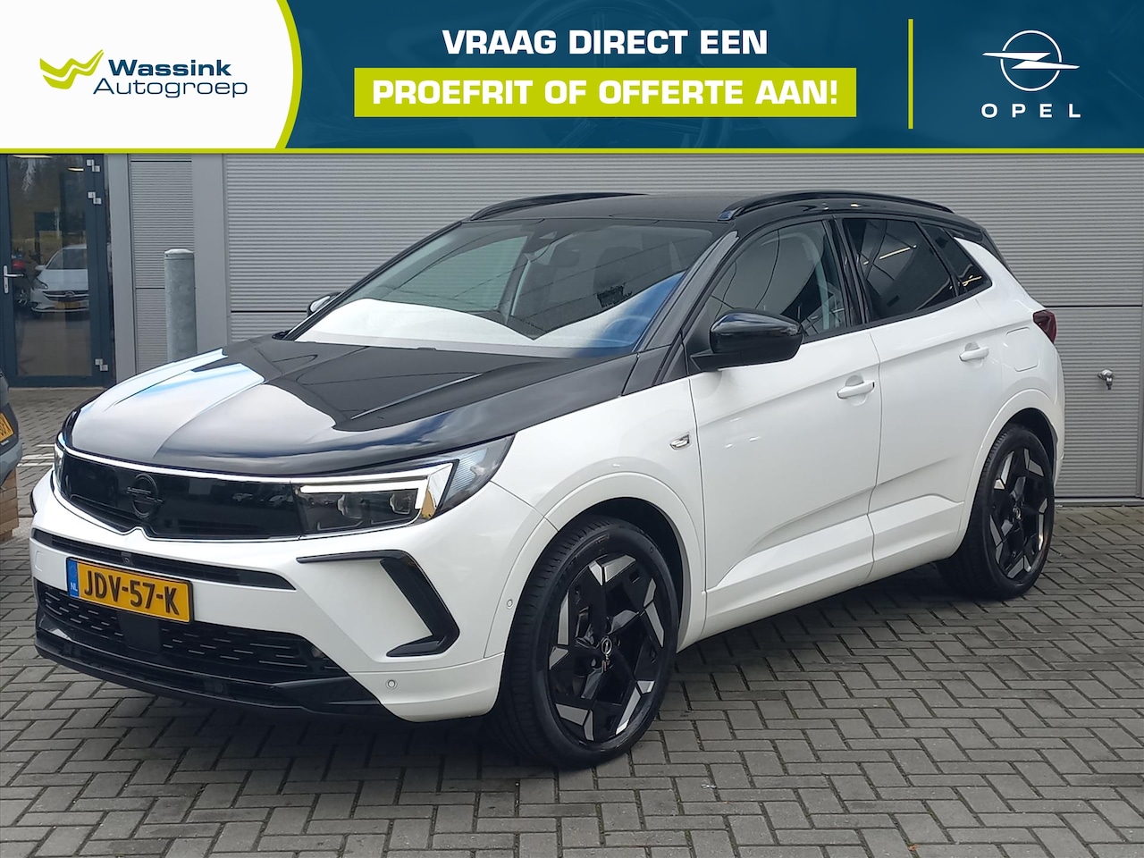 Opel Grandland - 1.6T Hybrid4 300pk 4x4 Automaat GSE | Climate control | Navigatie | AGR stoelen | 19" Lm v - AutoWereld.nl