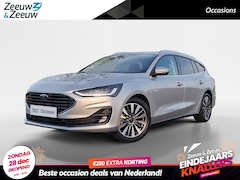 Ford Focus Wagon - 1.0 EcoBoost Hybrid Titanium X | NL Auto | Winterpack | Climate Control | Camera | Pakeers