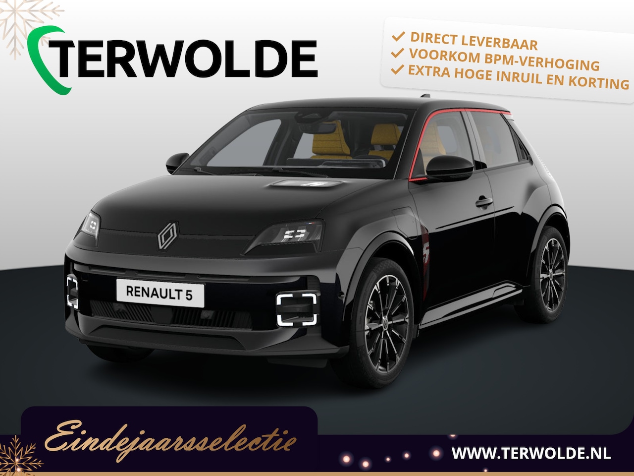 Renault 5 - Iconic cinq | Achteruitrijcamera | Elektrisch verwarmbare voorstoelen | ISOFIX-bevestiging - AutoWereld.nl