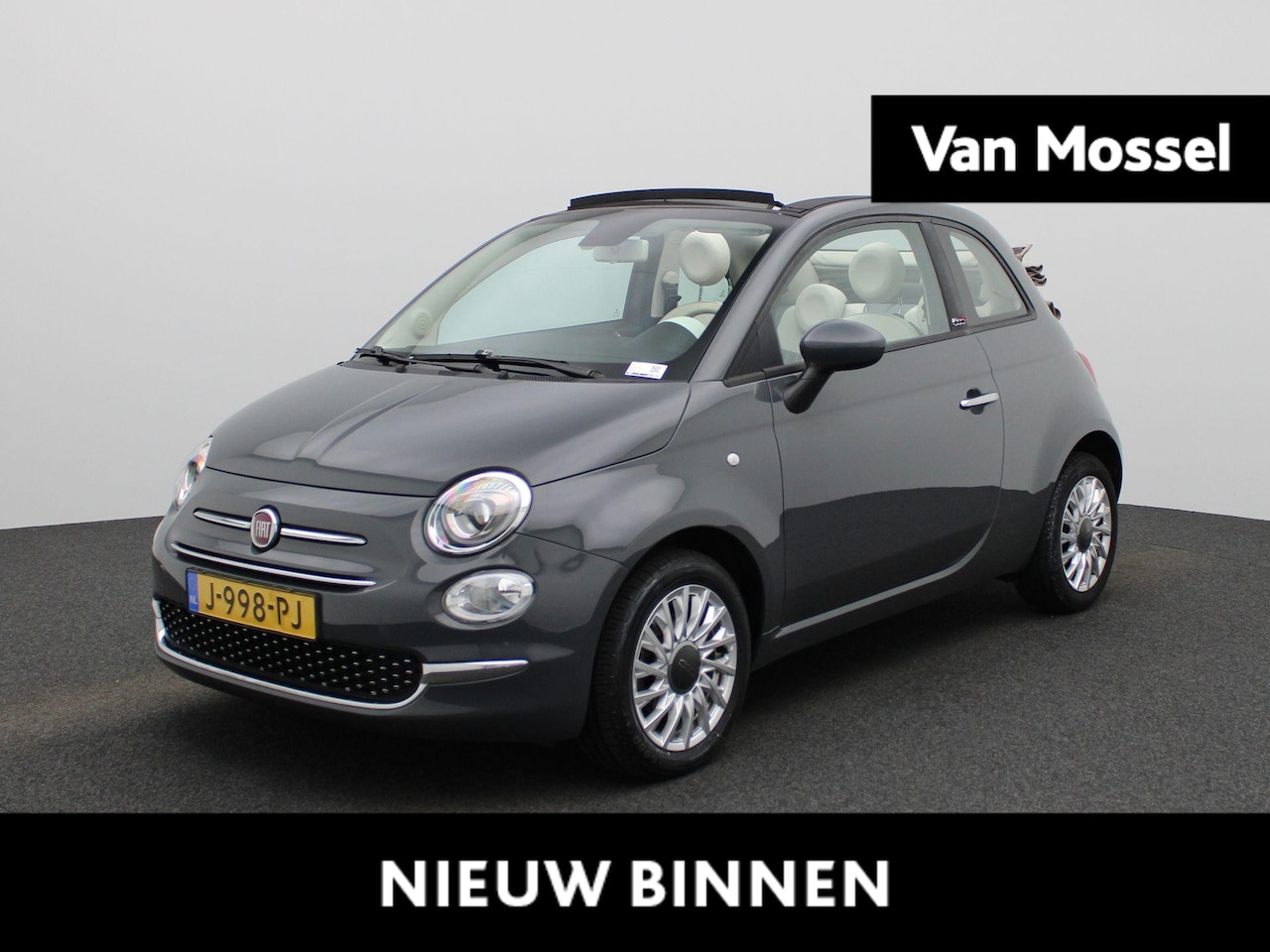 Fiat 500 C - 1.0 Hybrid Lounge | Apple Carplay / Android Auto | Airco | Multifunctioneel Stuurwiel | Bl - AutoWereld.nl