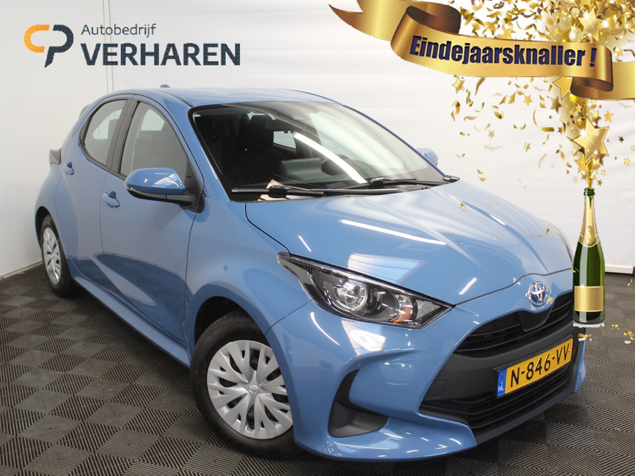 Toyota Yaris - 1.5 Hybrid Active CARPLAY | NAVI | ADAPCRUISE | LED | CAMERA | CLIMATE | DAB | LANEASSIST - AutoWereld.nl