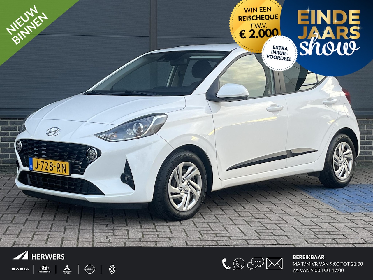 Hyundai i10 - 1.0 Premium / Dealer onderhouden / Navigatie / Apple Carplay & Android Auto / Climate / Cr - AutoWereld.nl