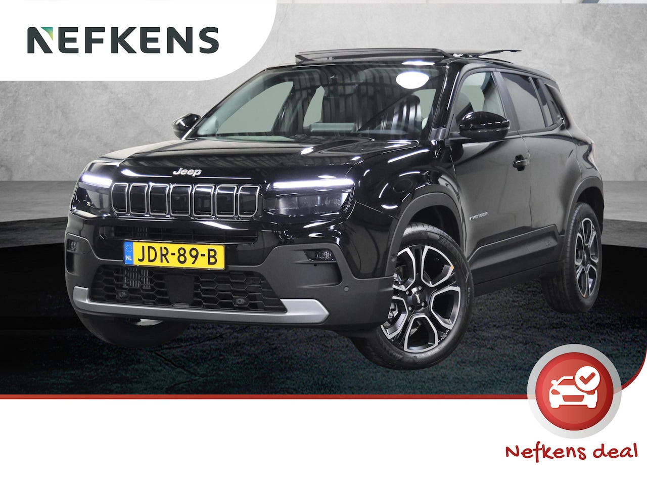 Jeep Avenger - 1.2 e-Hybrid Summit | Elektrisch schuifdak | Stoelverwarming | Keyless Entry | Navigatie - AutoWereld.nl