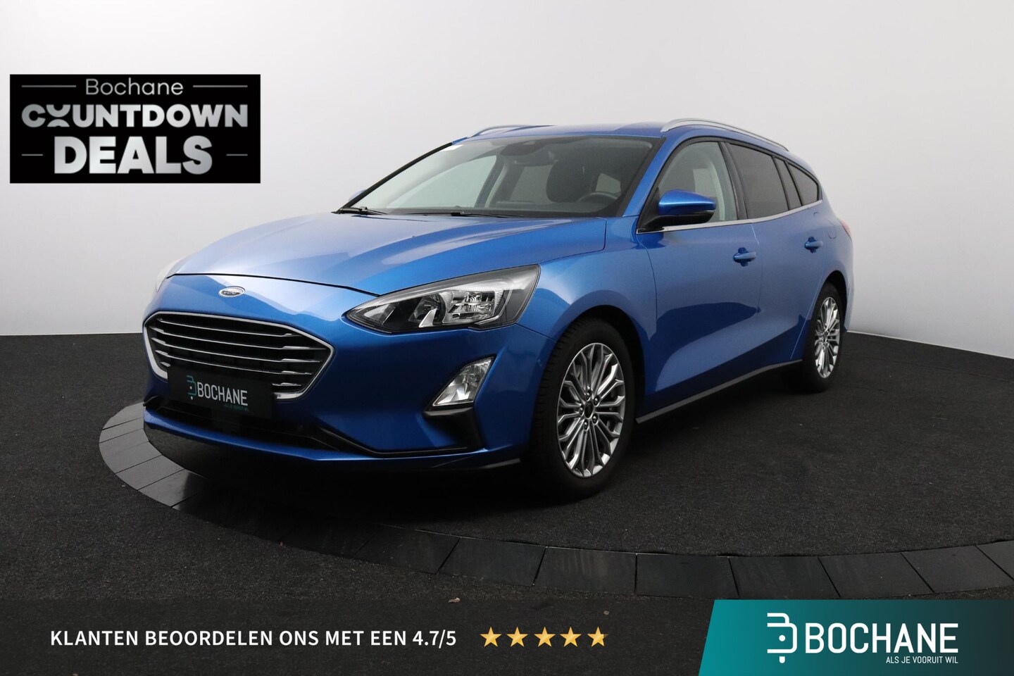 Ford Focus Wagon - 1.0 EcoBoost Hybrid 155 Titanium X Business | Trekhaak | B&O Audio | Parking Pack | - AutoWereld.nl