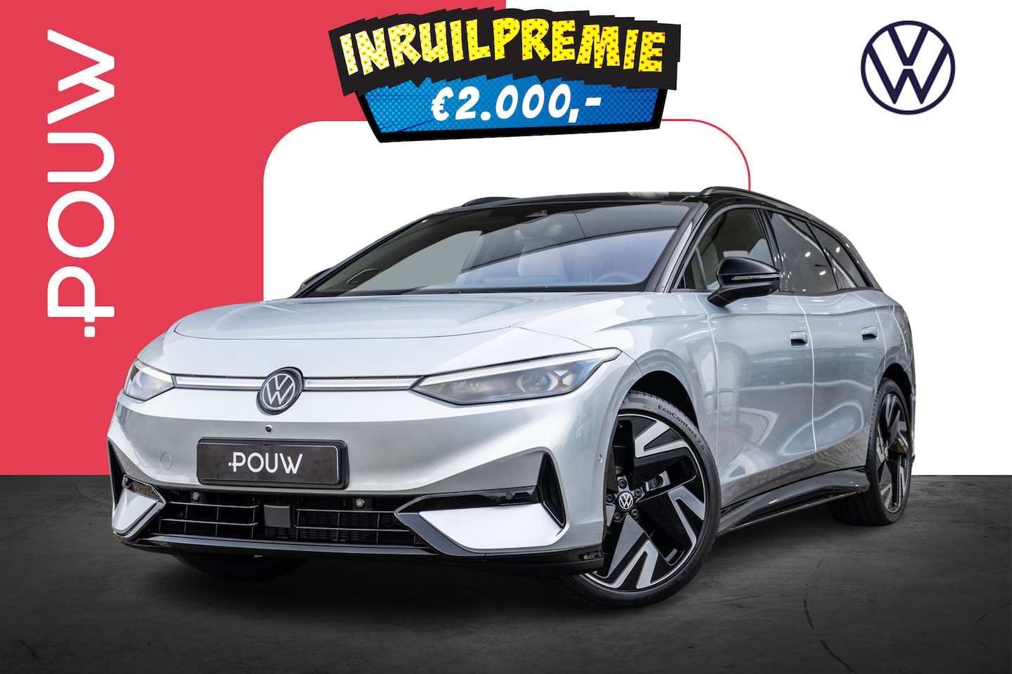 Volkswagen ID.7 Tourer - 286pk Pro Limited Edition 77 kWh | Panoramadak | 21" Velgen - AutoWereld.nl