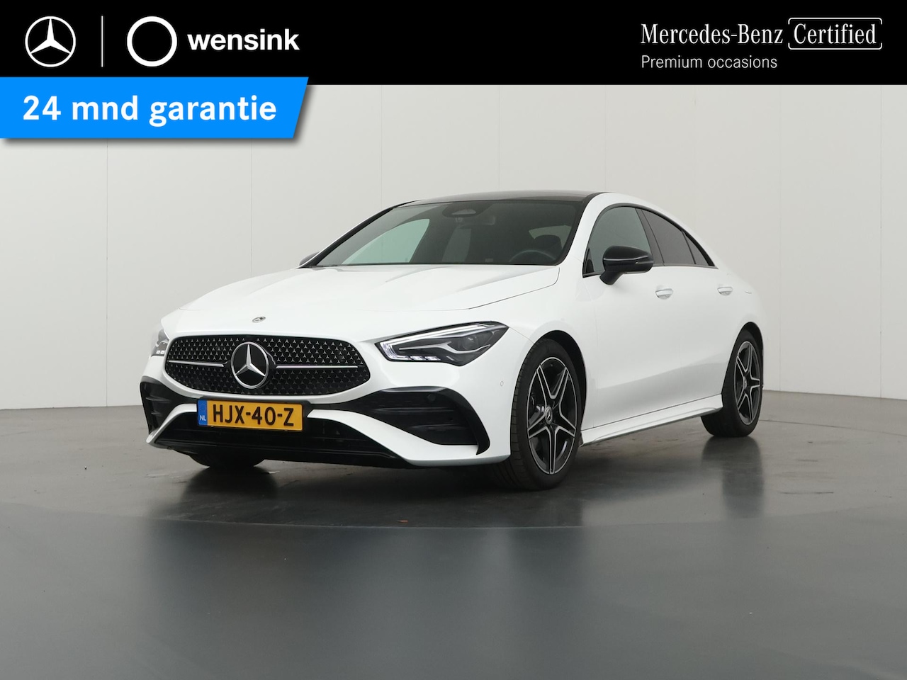 Mercedes-Benz CLA-Klasse - 180 AMG Line | Panoramadak | Sfeerverlichting | Nightpakket | Stoelverwarming | Multimedia - AutoWereld.nl