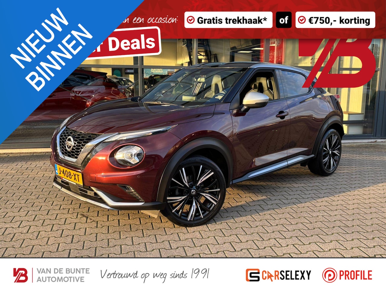 Nissan Juke - 1.0 DIG-T N-Design *Tech & Interior Pack!* - AutoWereld.nl