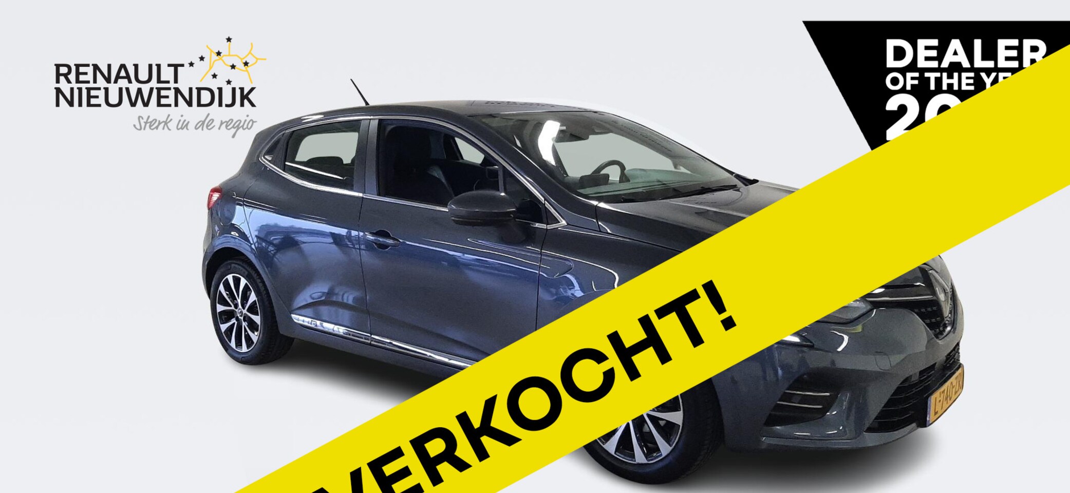 Renault Clio - 1.0 TCe Bi-Fuel Intens NAVIGATIE / CLIMATE CONTROLE / CRUISE CONTROLE / PARKEERSENSOREN+CA - AutoWereld.nl