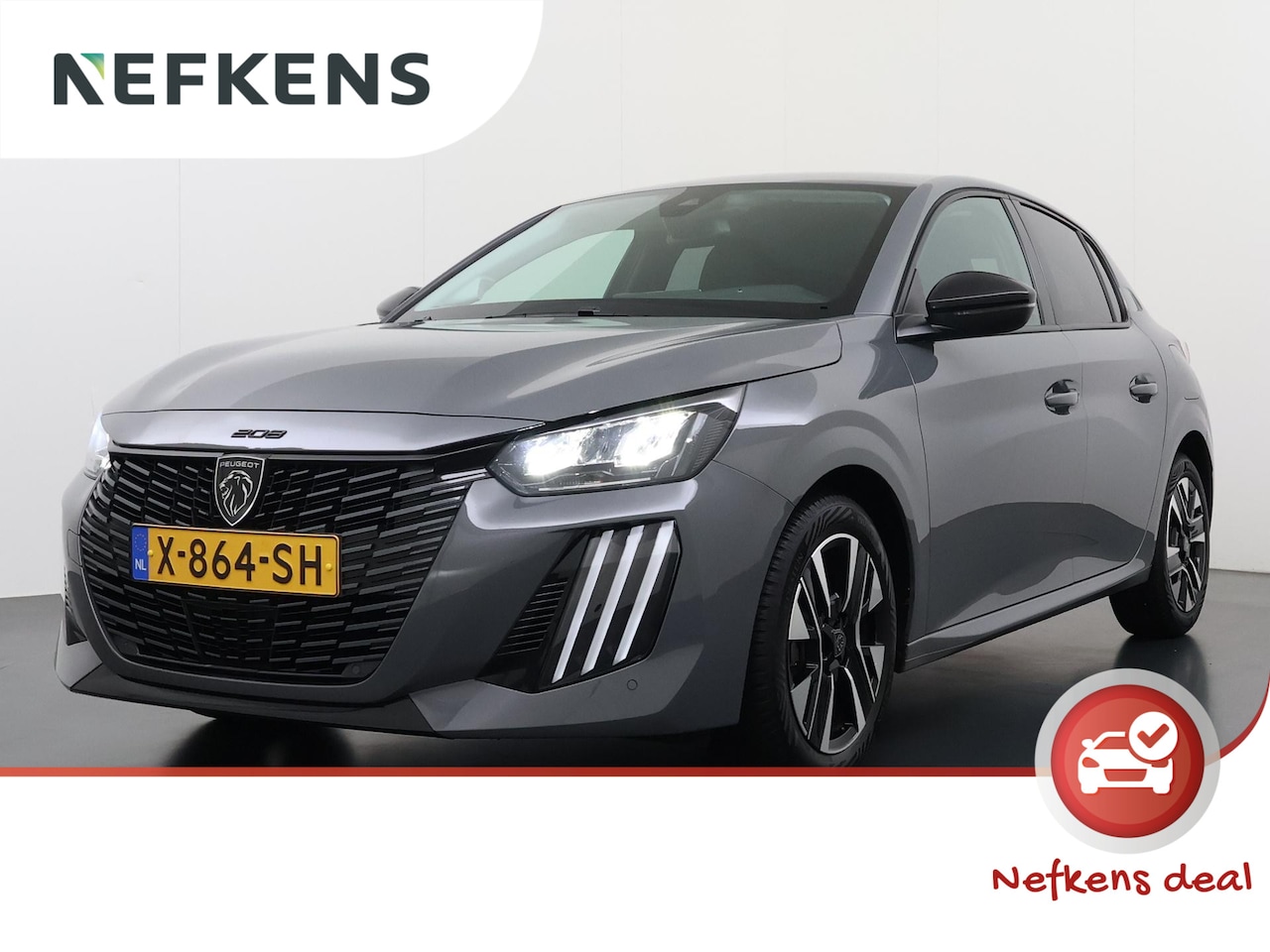 Peugeot 208 - 1.2 PureTech 100 Allure | Navigatie | LED koplampen | Cruise control | 16" inch LM velgen - AutoWereld.nl