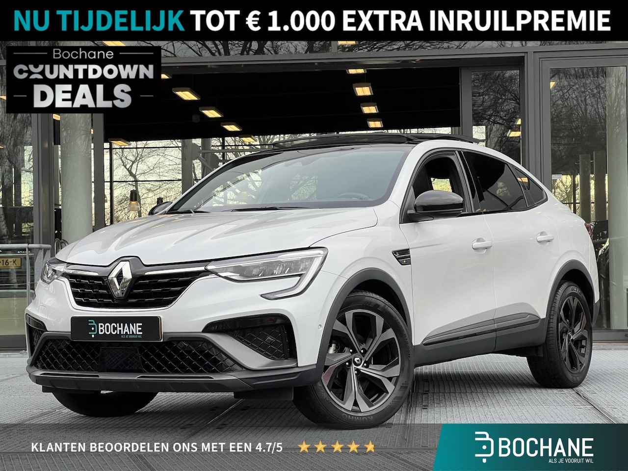 Renault Arkana - 1.3 Mild Hybrid 160 R.S. line | Panoramadak | BOSE | Navigatie | - AutoWereld.nl