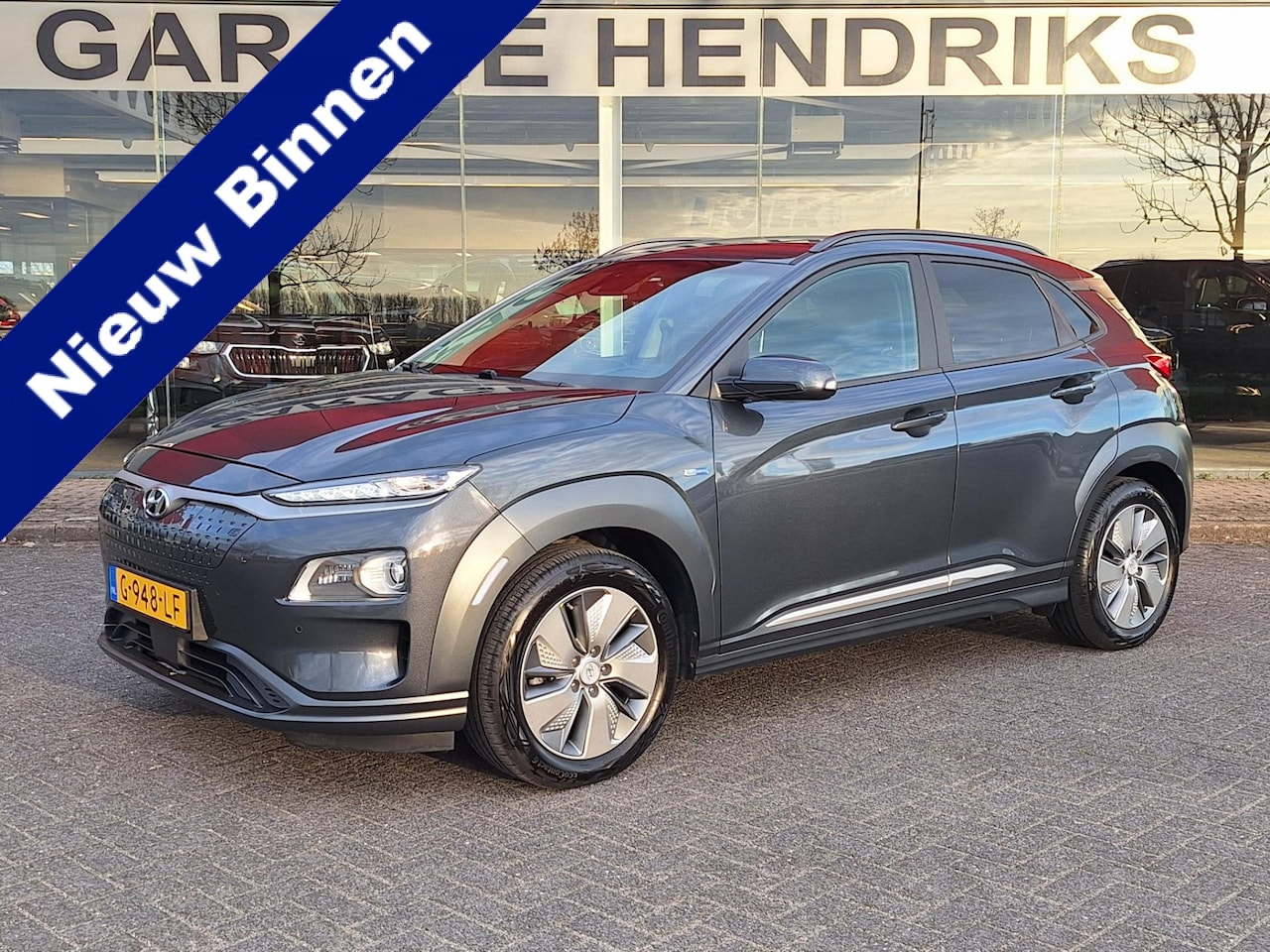 Hyundai Kona Electric - EV Premium 64 kWh | SOH: 95,4% | Leder | LED | Adaptive CC | Camera | occasion - AutoWereld.nl