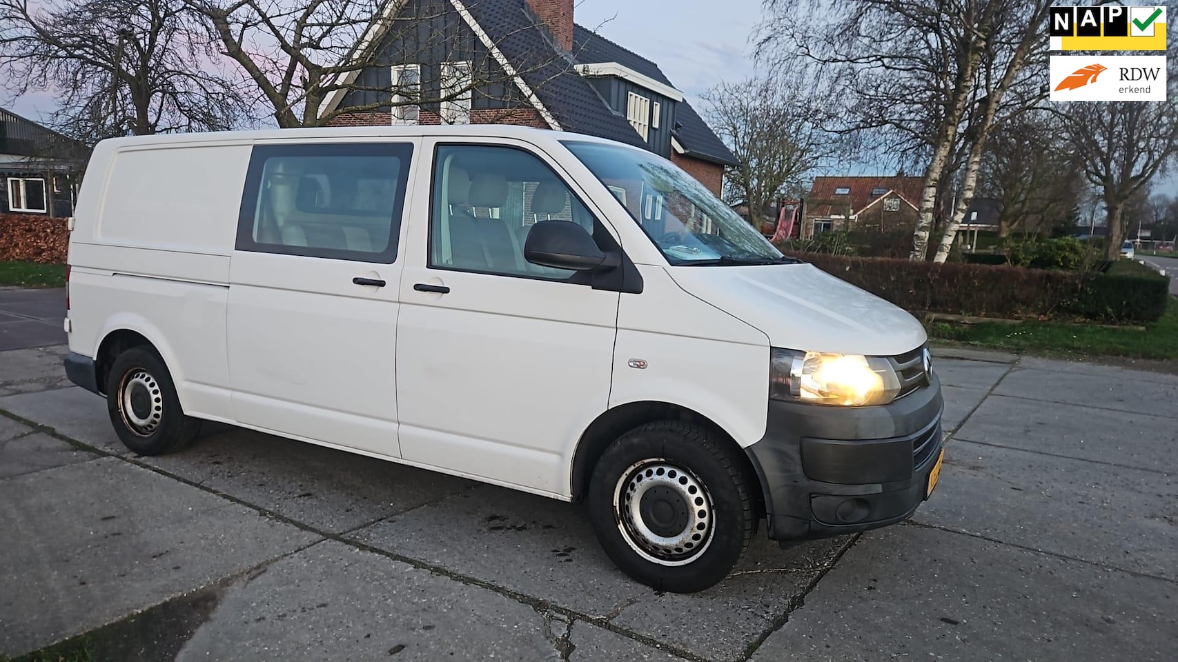 Volkswagen Transporter - 2.0 TDI L2H2/ dubbelcabine/ long model/ bj 2014 - AutoWereld.nl