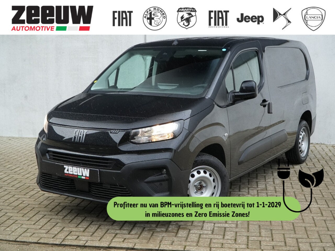 Fiat Doblò - 1.5D 100 PK L2 | Climate Access & Go Comfort | Carplay - AutoWereld.nl