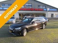 Mercedes-Benz C-klasse Estate - C350 e PLUG-IN HYBRID 279pk 7G-TRONIC Leer / Burmester / Luchtvering / Zwarte Hemel/ Trekh