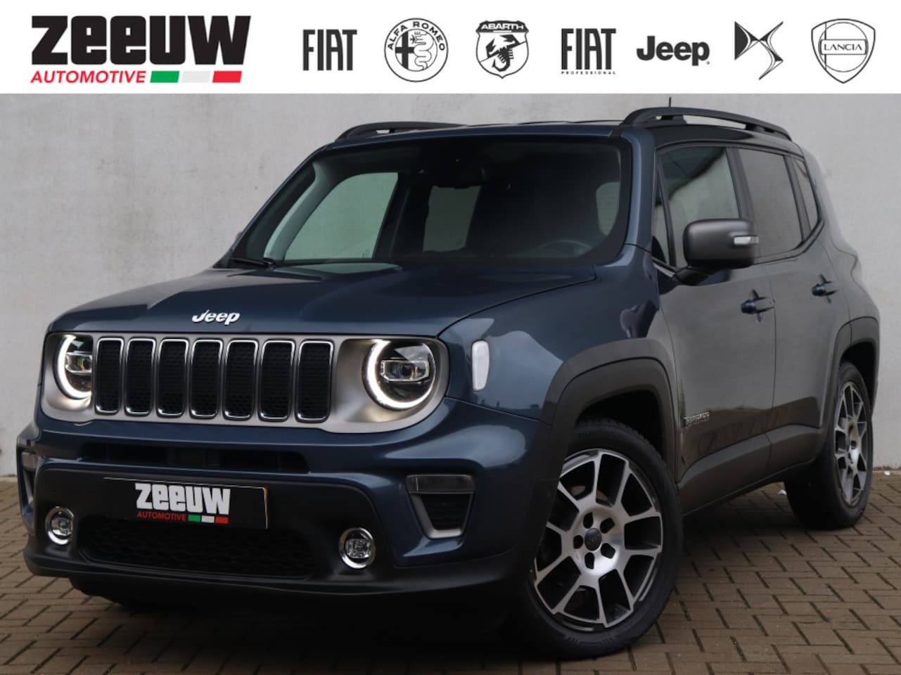 Jeep Renegade - 1.3 Turbo 150 PK DDCT Limited | Parking | Led | Navi | 19" - AutoWereld.nl