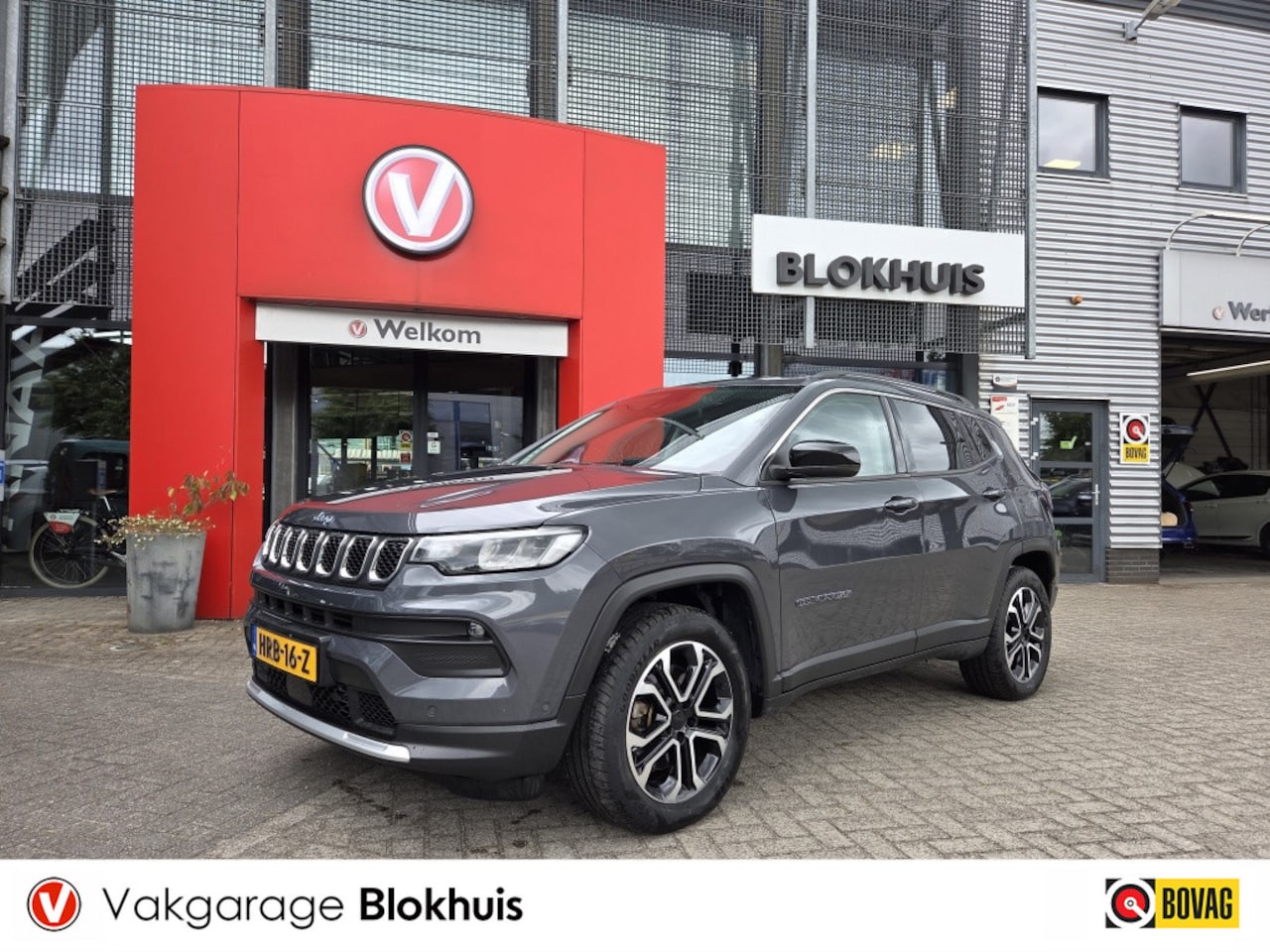 Jeep Compass - 4xe 240 Hybrid A/T Limited | Climate | Carplay | Cruise - AutoWereld.nl
