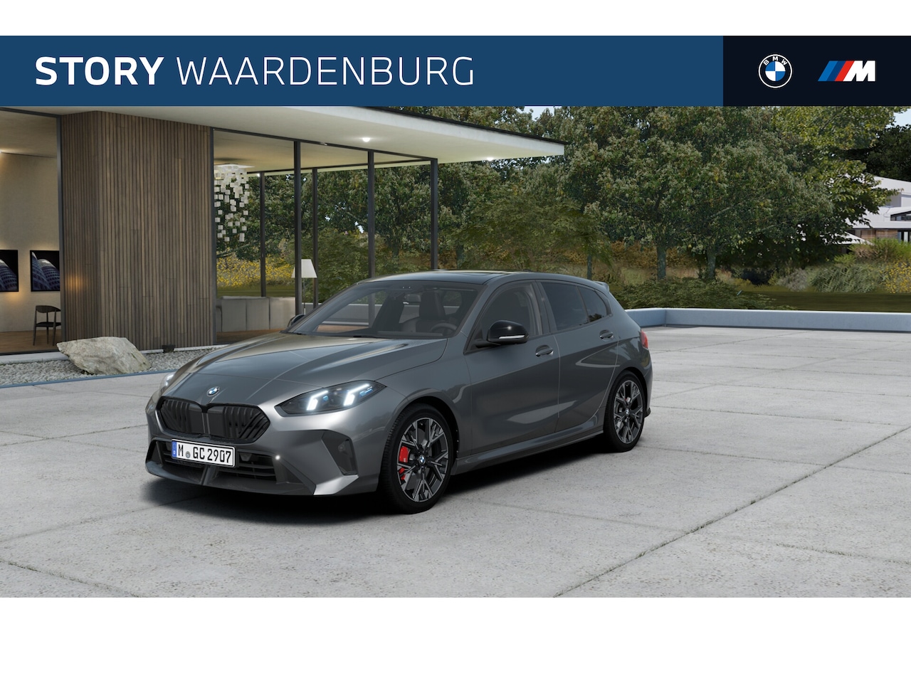 BMW 1-serie - 120 M Sport Automaat / Panoramadak / Trekhaak / Sportstoelen / Adaptieve LED / M Adaptief - AutoWereld.nl