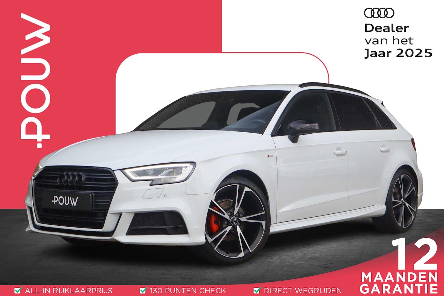 Audi A3 Sportback - 35 TFSI 150pk S-tronic S Edition | 19" Velgen | Smartphone Interface | Keyless - AutoWereld.nl