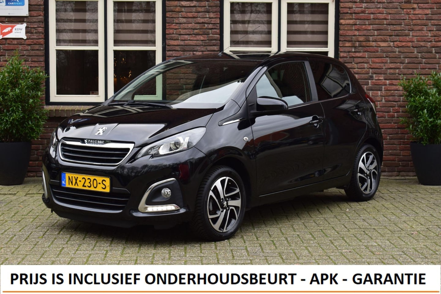 Peugeot 108 - 1.0 e-VTi 5D Allure Kleurenscherm | Airco | Lichtmetalen velgen - AutoWereld.nl
