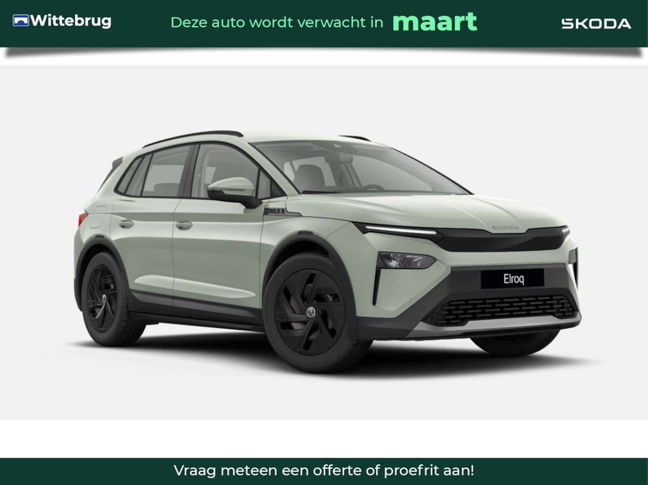 Skoda Elroq - 50 Limited Edition / Stalen velgen 19" Zwart / €3000 inruilpremie - AutoWereld.nl