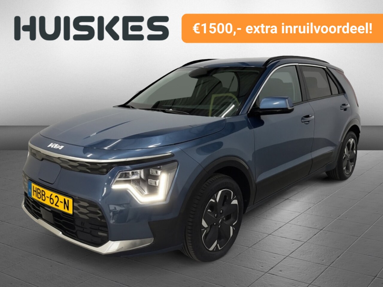 Kia Niro EV - Air 64.8 kWh | Navi | Adapt. Cruise | Stoel-/stuurverwarming - AutoWereld.nl