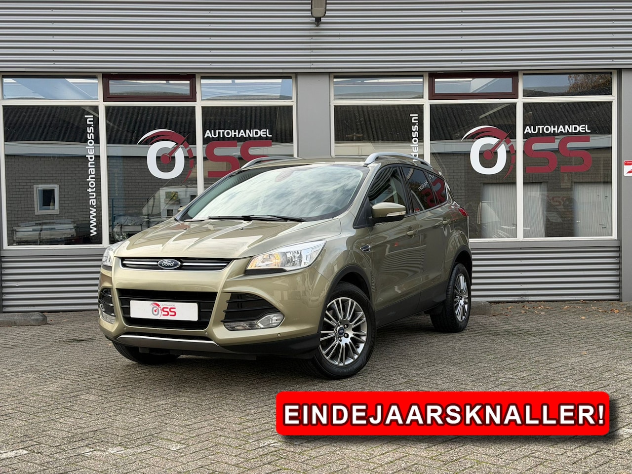 Ford Kuga - 1.6 Titanium | AIRCO CRUISE TREKHAAK HALF LEER LMV | - AutoWereld.nl