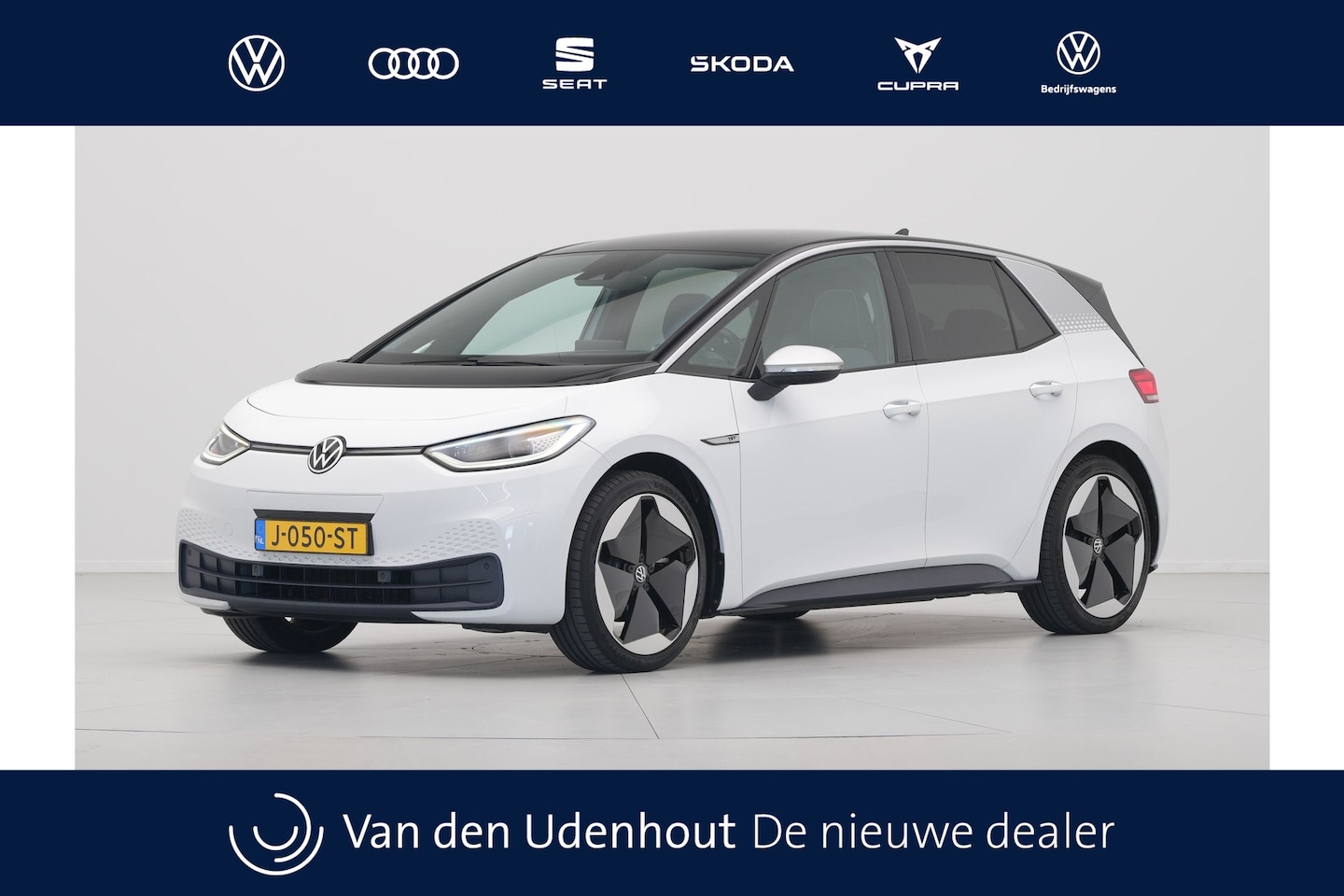 Volkswagen ID.3 - First Max 58 kWh 204pk Trekhaak Navigatie Camera Stoelverwarming Side ass. - AutoWereld.nl