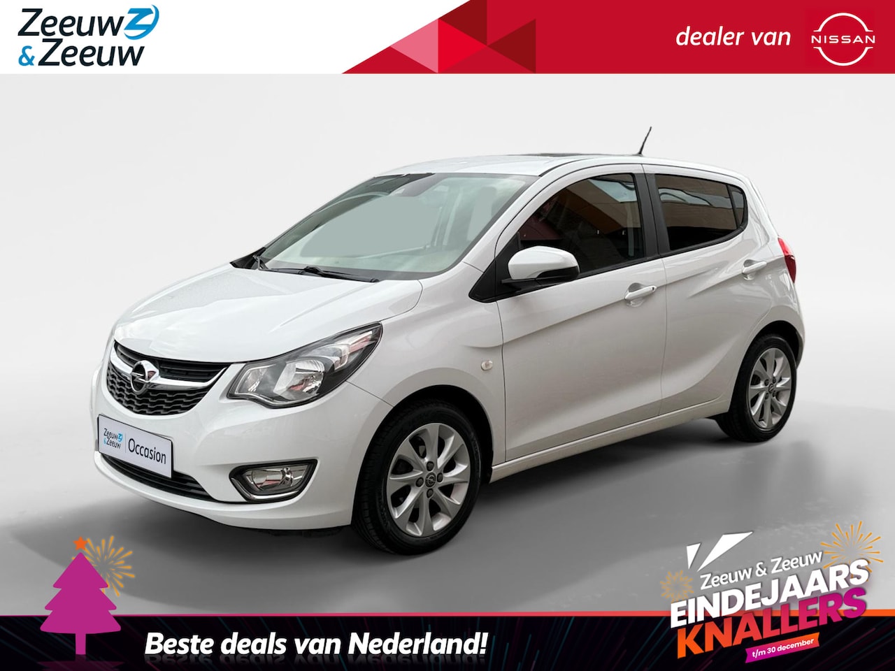 Opel Karl - 1.0 ecoFLEX Innovation | Luxe uitvoering! | Cruise Control | Climate Control | 12 maanden - AutoWereld.nl