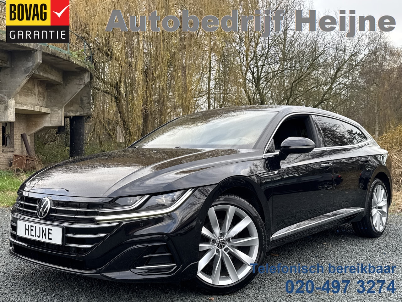Volkswagen Arteon Shooting Brake - eHYBRID 218PK DSG R-LINE BUSINESS LEDER/NAVI/STUURVERW. - AutoWereld.nl