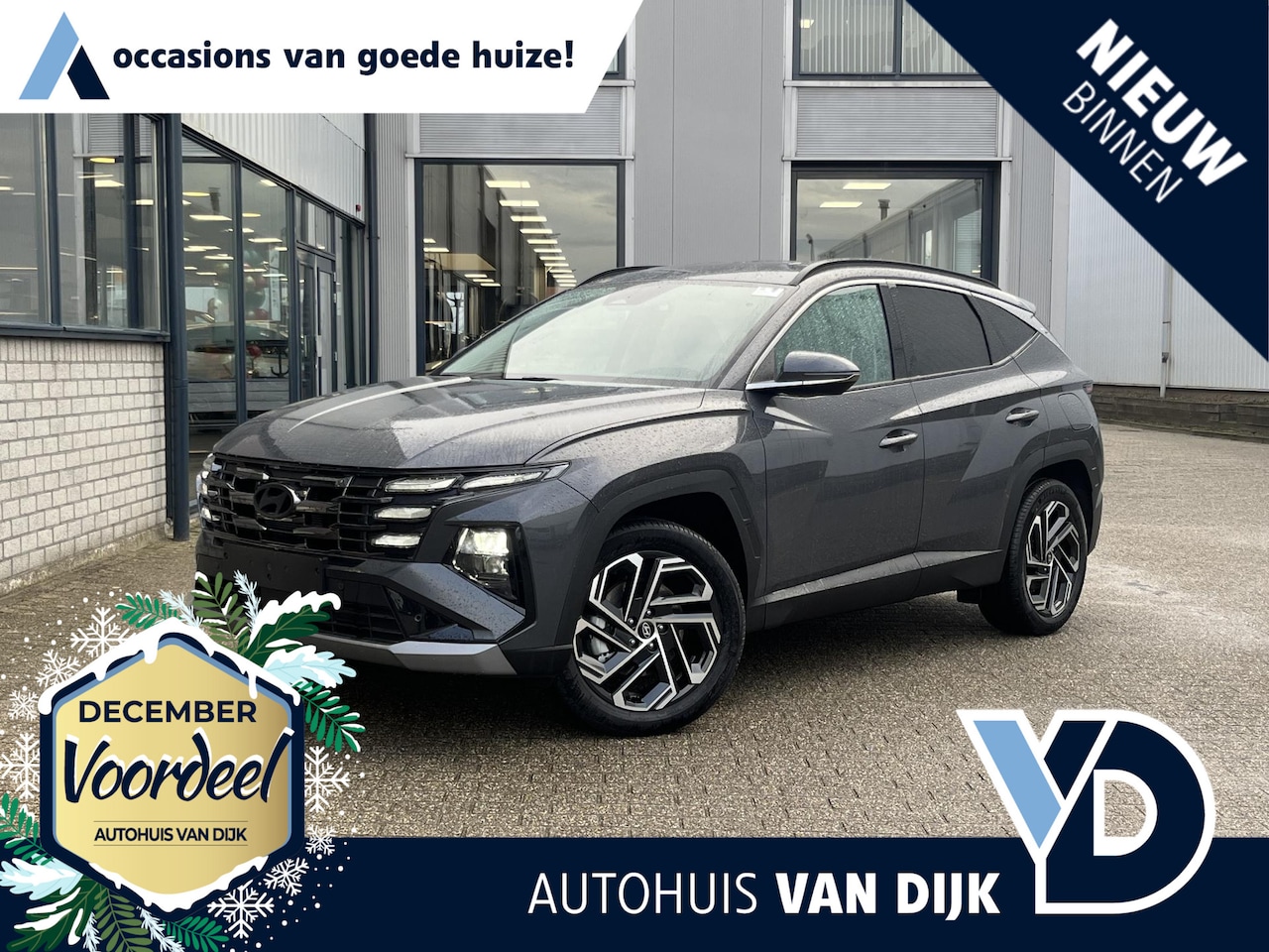 Hyundai Tucson - 1.6 T-GDI PHEV Comfort 4WD | NIEUWE AUTO!/Navi/Stoel/19"/Clima/Adapt.Cruise/Apple CarPlay- - AutoWereld.nl