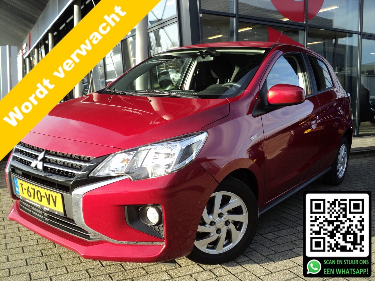 Mitsubishi Space Star - 1.2 Dynamic | 1e EIGENAAR | DEALER ONDERHOUDEN | VIERSEIZOENEN BANDEN | - AutoWereld.nl