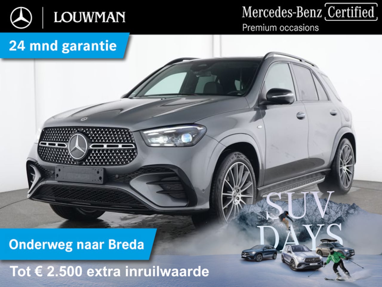 Mercedes-Benz GLE-Klasse - 400 e 4MATIC AMG Line Premium AMG Line | Night Pakket | Airmatic | Panorama Schuif-Kanteld - AutoWereld.nl