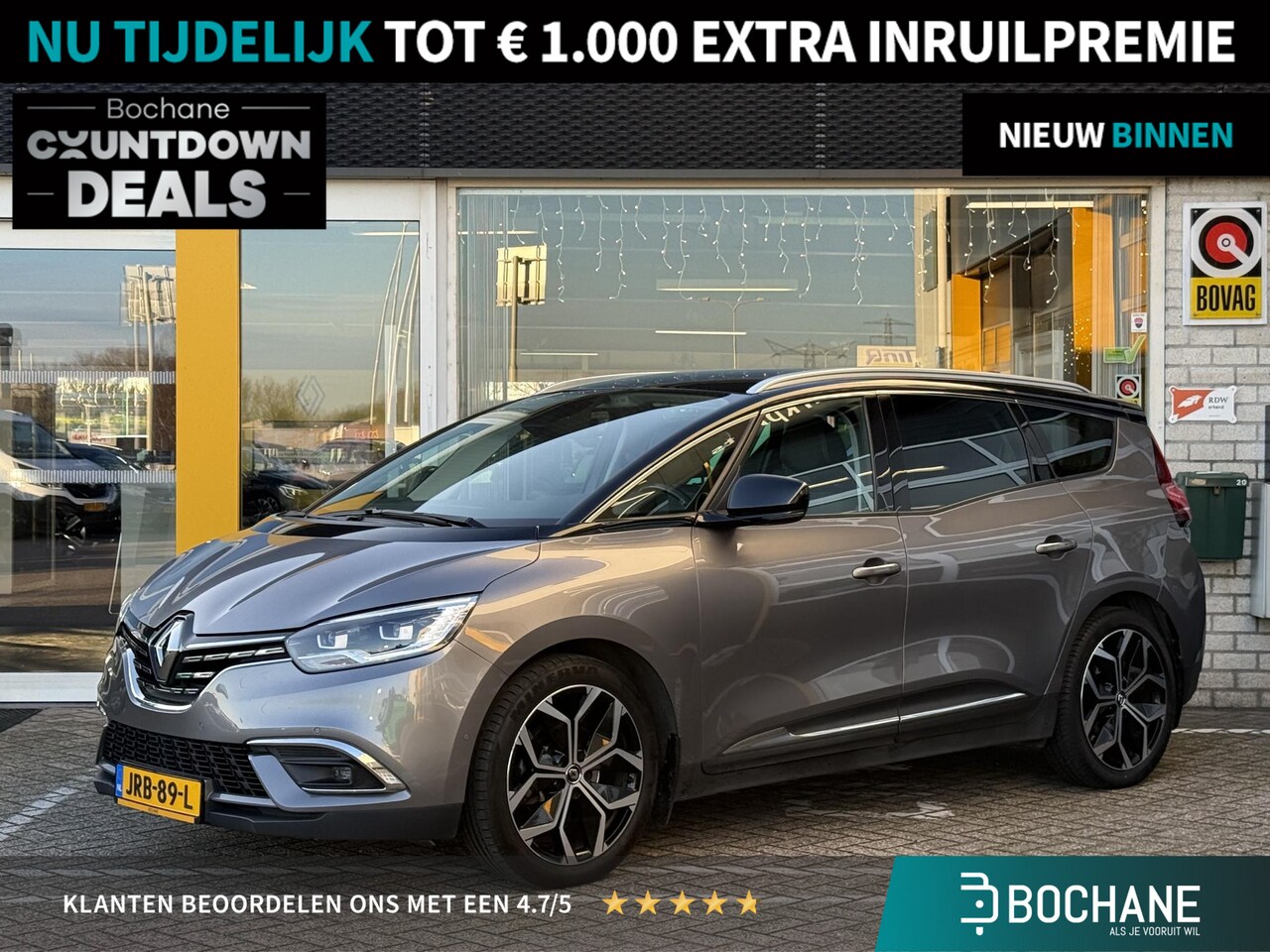 Renault Grand Scénic - 1.3 TCe Techno 7p. | Trekhaak | Navigatie | Achteruitrijcamera | DAB | LED | Climate Contr - AutoWereld.nl