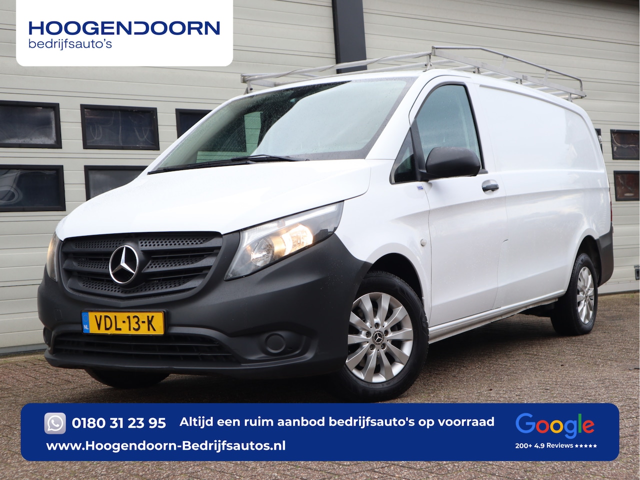 Mercedes-Benz Vito - 116 CDI Euro 6 Lang L2 - Imperiaal - A.Deuren - Trekhaak - Airco - AutoWereld.nl