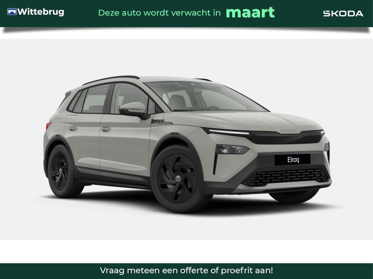 Skoda Elroq - 50 Limited Edition / Stalen velgen 19" Zwart / €3000 Inruilpremie - AutoWereld.nl
