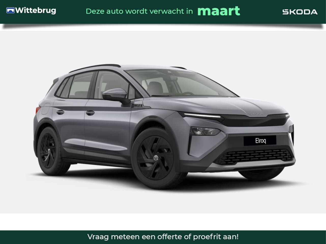 Skoda Elroq - 50 Limited Edition / Stalen velgen 19" Zwart / €3000 Inruilpremie - AutoWereld.nl