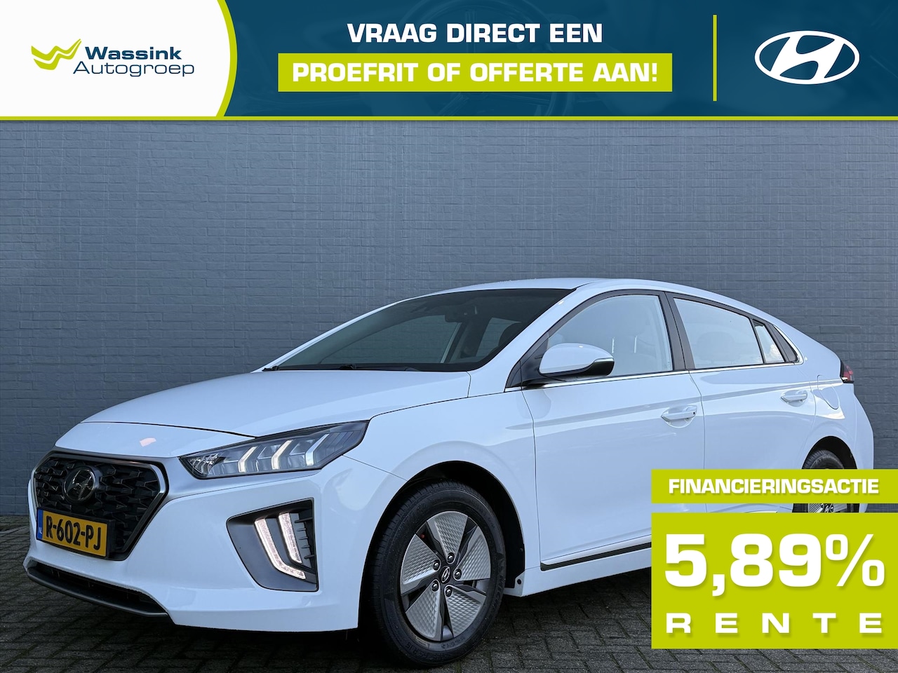 Hyundai IONIQ - 1.6 GDI HEV 141 pk DCT Comfort Navigatie | Apple Carplay & Android Auto | Cruise Control | - AutoWereld.nl