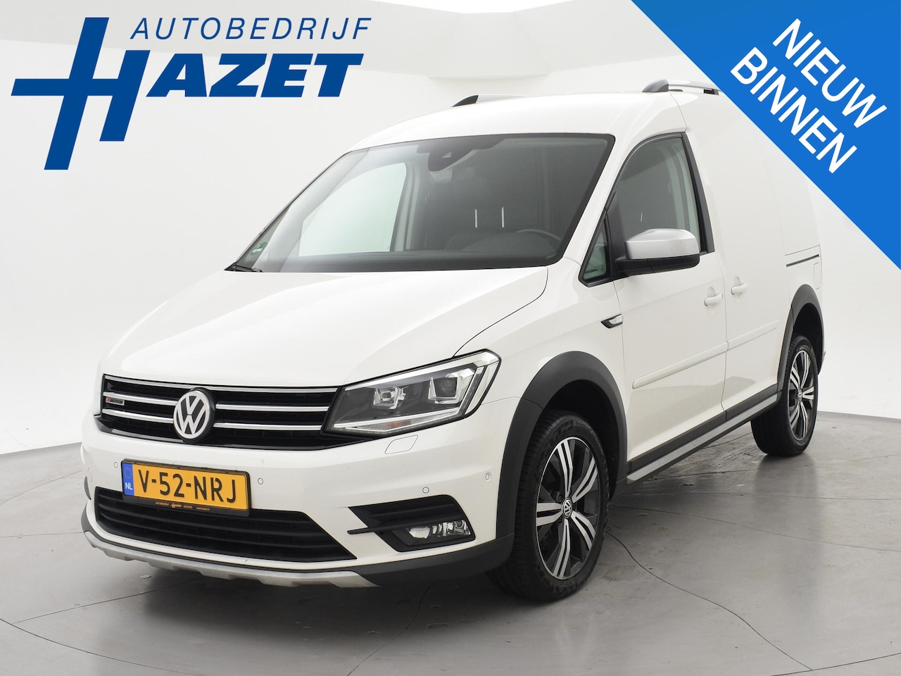 Volkswagen Caddy - ALLTRACK 2.0 TDI 4MOTION 4X4 + 2X SCHUIFDEUR | ACC | LED | CAMERA | LEDER | STANDKACHEL | - AutoWereld.nl