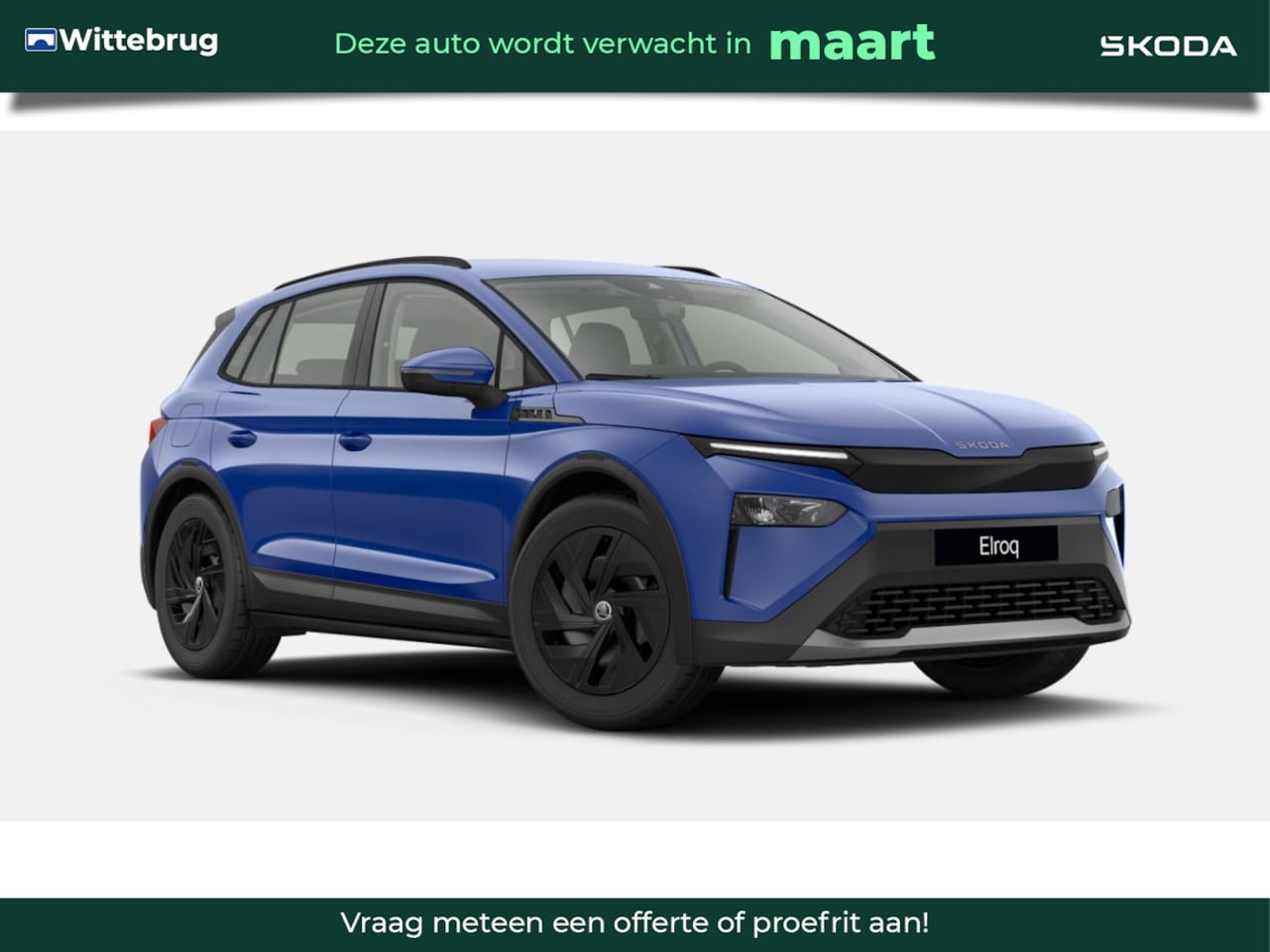Skoda Elroq - 50 Limited Edition / Stalen velgen 19" Zwart / €3000 Inruilpremie - AutoWereld.nl